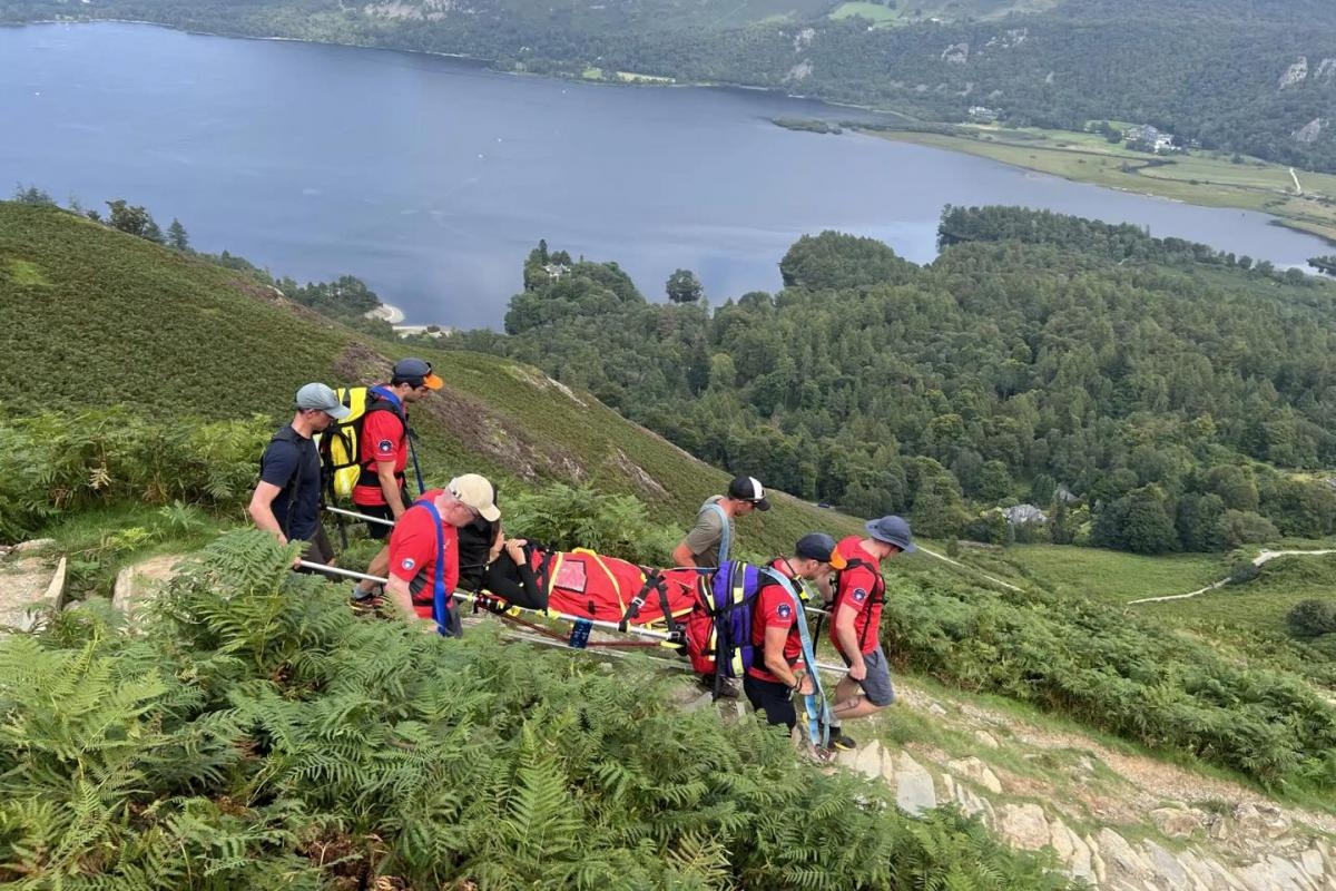 Mountain rescue teams deployed to incidents across Cumbria this week