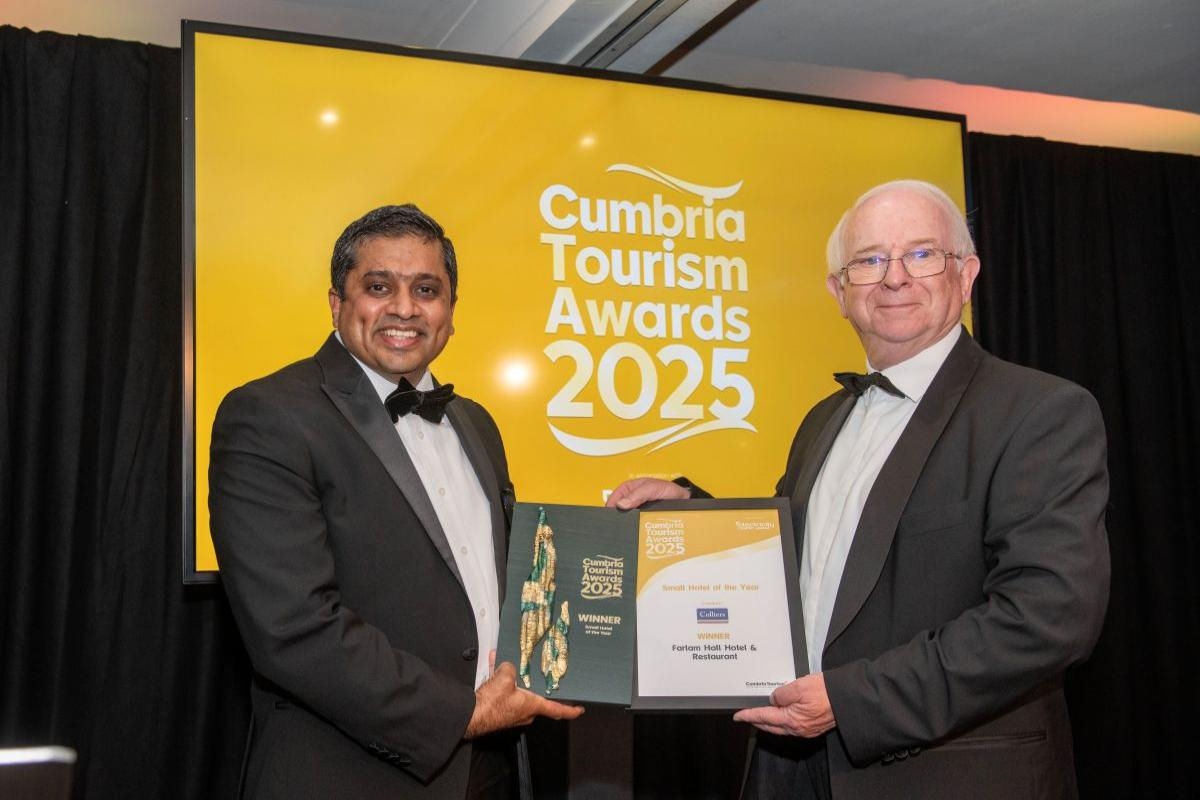 Boutique hotel near Brampton wins Small Hotel of the Year award