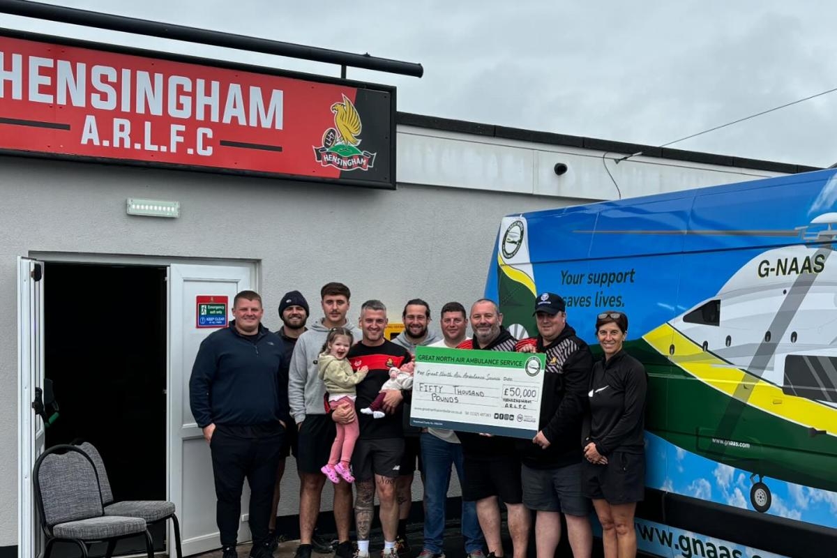 Clothing collections raise £50,000 for air ambulance service