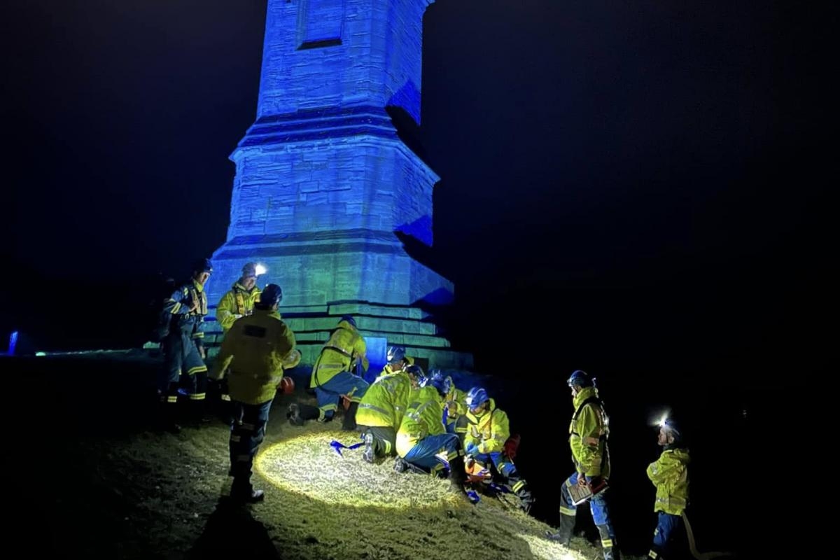 West Cumbrian coastguard team take part in training session