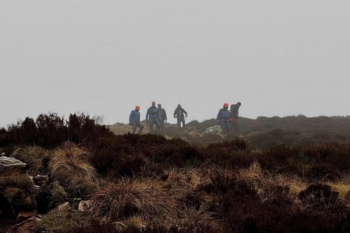 Walker lost in 'deteriorating conditions' rescued