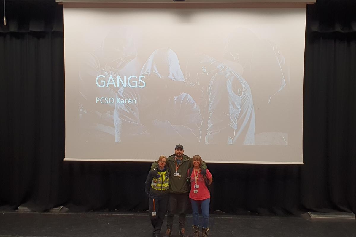 Police host County Lines presentation at Carlisle secondary school