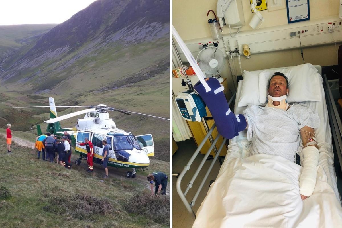 Cyclist recalls moment he was paralysed from neck down in crash