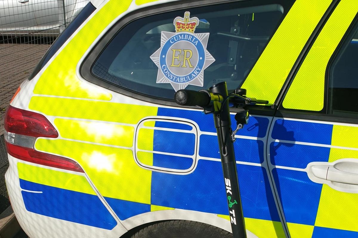 Police seize e-scooter from man riding on pavement in Penrith