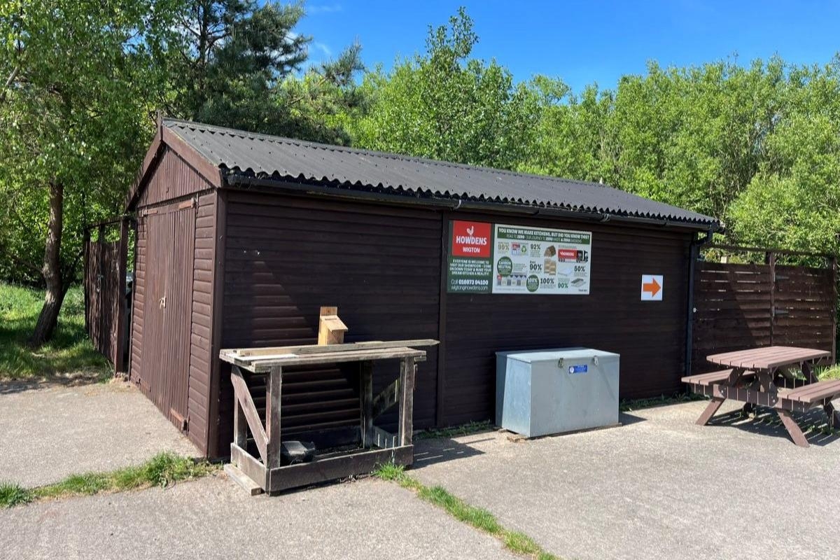 Wigton firm's donation helps revamp hut at Watchtree Nature Reserve