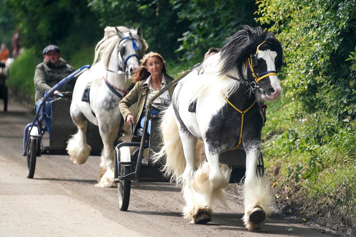 Near record turnout at Appleby Horse Fair despite poor weather over the weekend