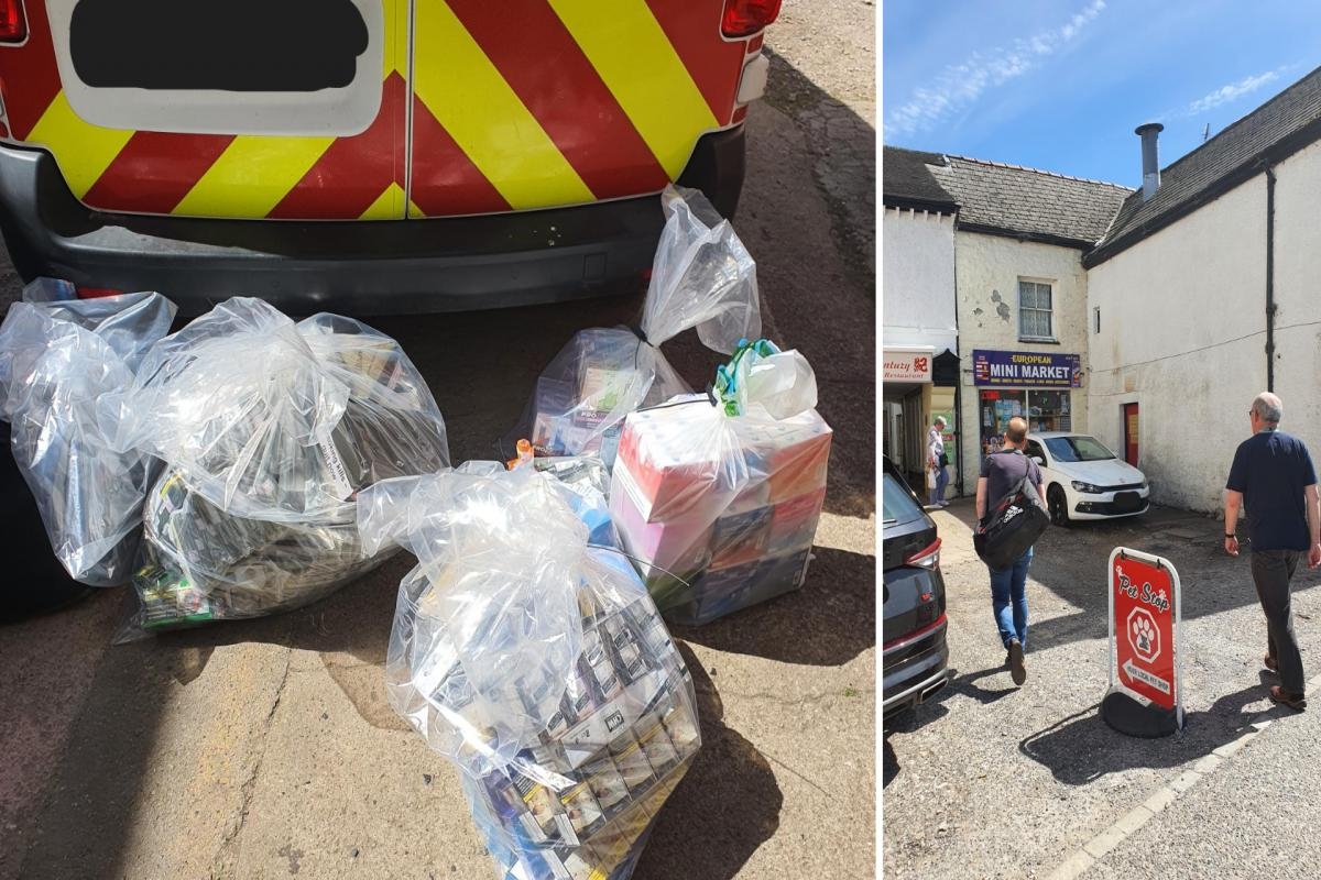 £16,000 worth of counterfeit tobacco products seized from shop