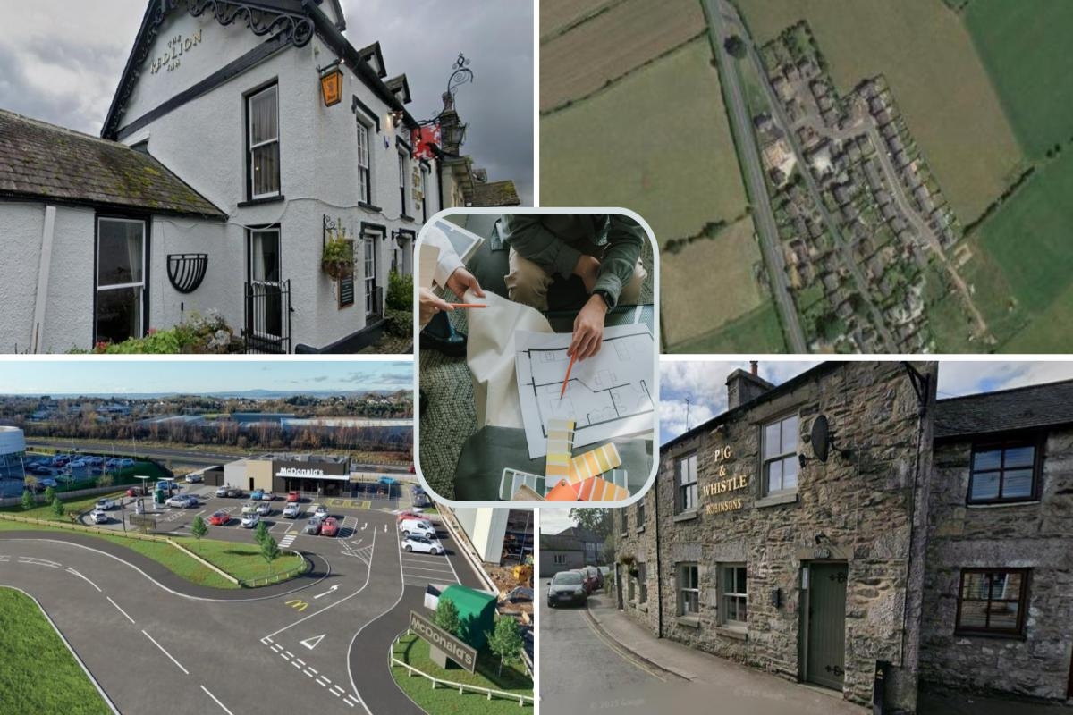 Planning developments from across Cumbria this week