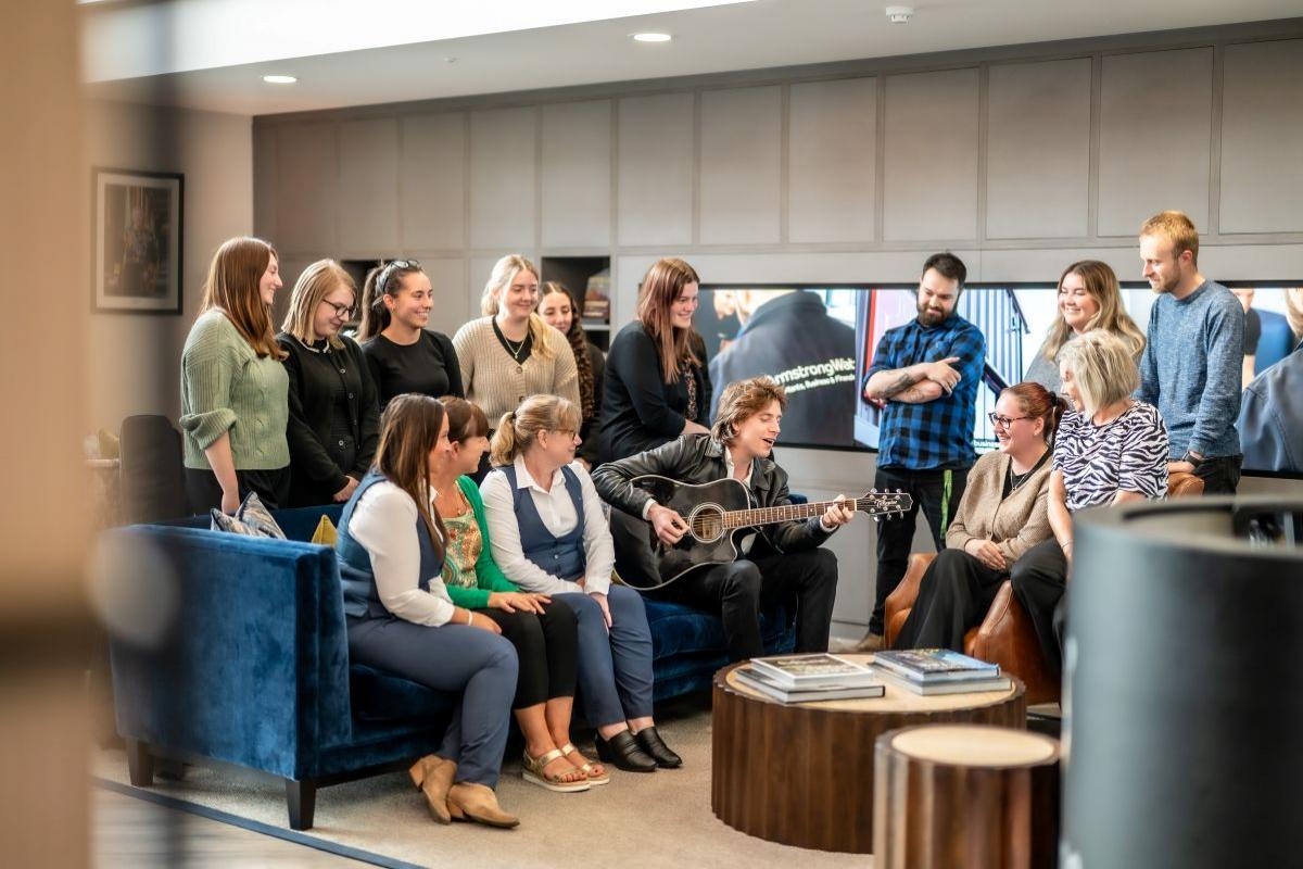 Accountancy firm sponsors Carlisle rock band's tour of Ukraine