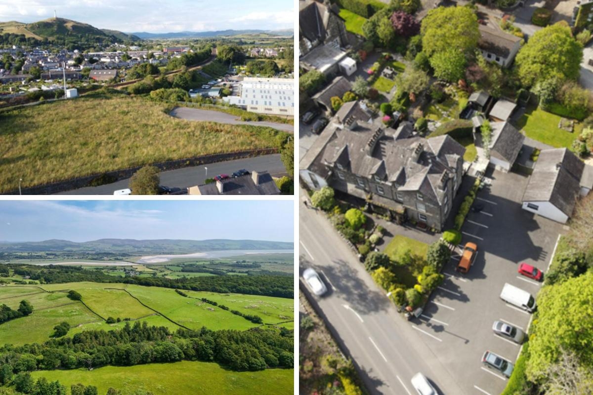 Five plots of land across Cumbria for sale for over £1 million