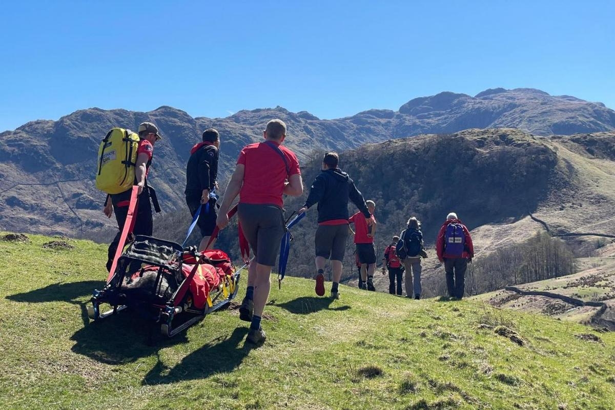 'Busy April Fools Day' for mountain rescue team with back to back calls