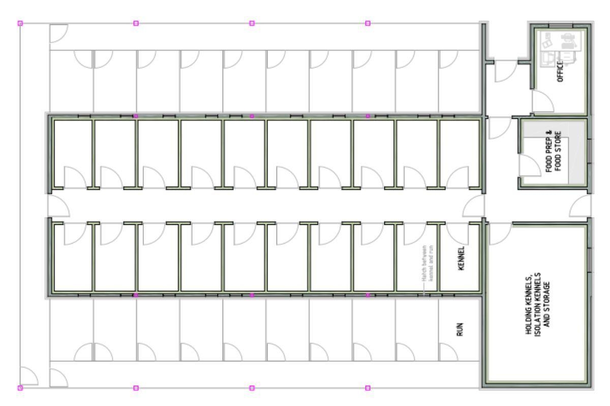 New kennels and dog paddock granted permission at Westlinton farm