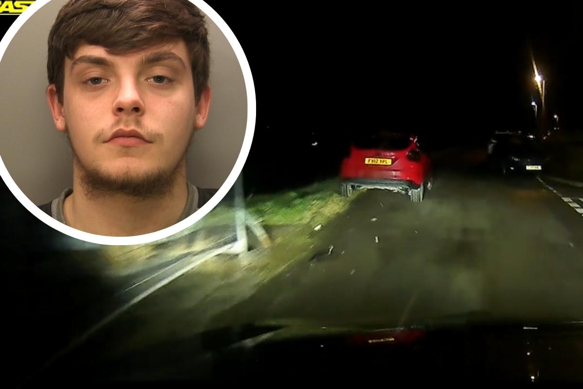 WATCH: Danger driver led police on 16-minute night-time chase