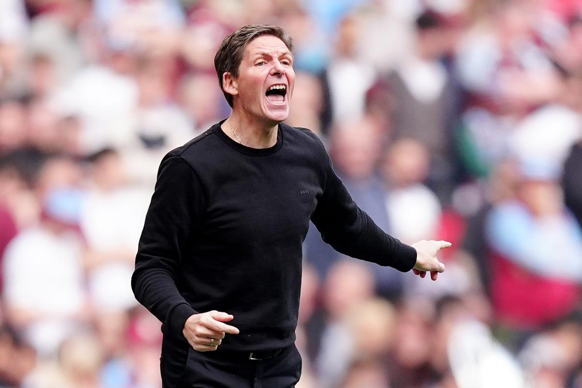 Oliver Glasner criticises a 'few' Crystal Palace players after draw at Liverpool