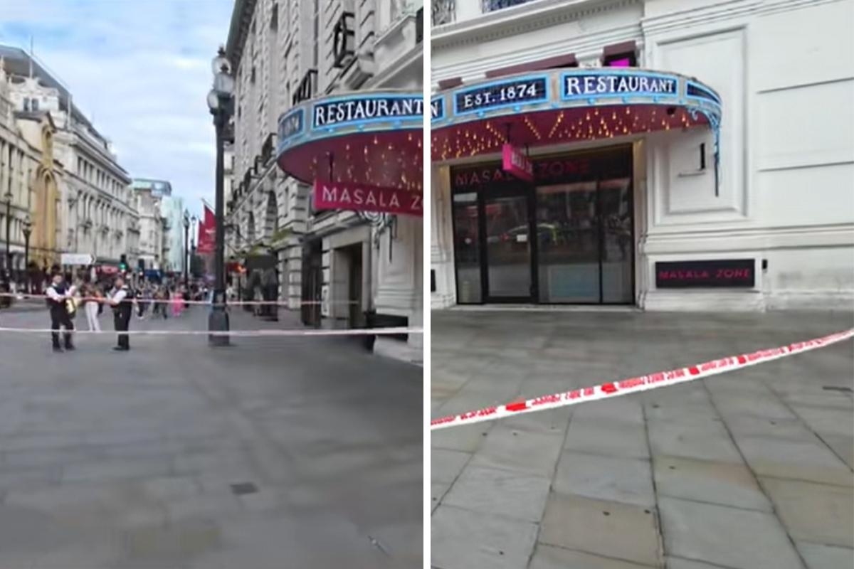 Man 'seriously injured' after 'group assault' outside Piccadilly Circus restaurant