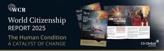 CS Global Partners 2025 World Citizenship Report Probes Global Change, Humanity