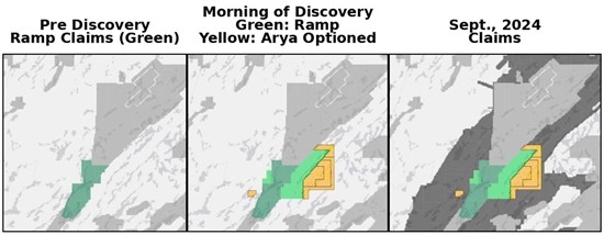ARYA RESOURCES LTD. (RBZ) Arya Expands Exploration Portfolio With 38,926-Acre Strategic Gold Claims Acquisition Adjacent to Ramp Gold Discovery in Saskatchewan, Canada