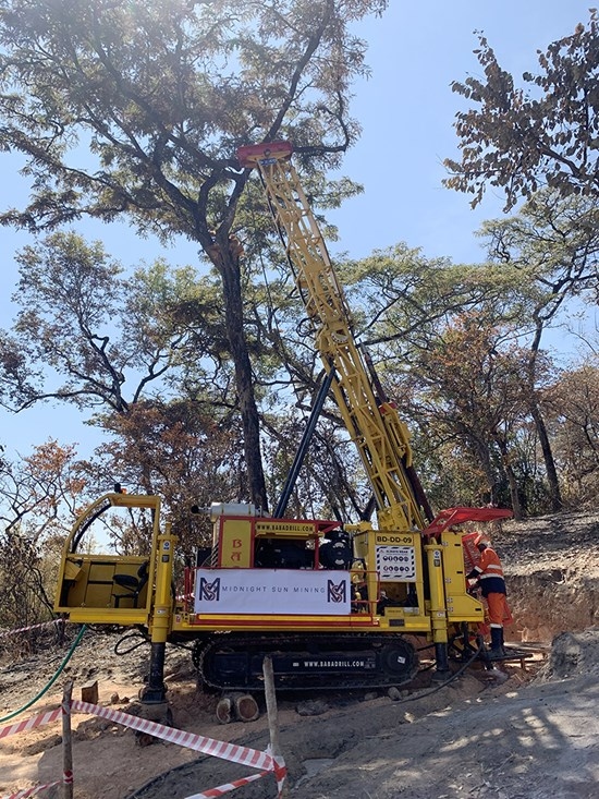 Midnight Sun Initiates Drilling at Flagship Dumbwa Target