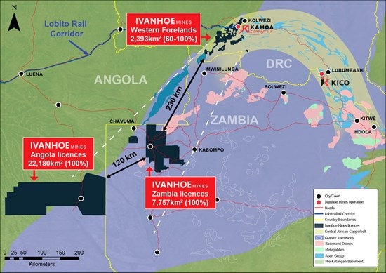 Ivanhoe Mines Commences Giant Copper Exploration Program in Zambia