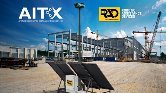 AITX's RAD Continues Its Rapid Growth with Multiple Unit Expansion Order from Major National Construction Firm