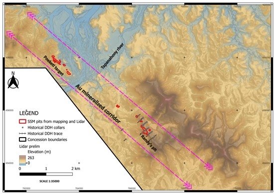 Peak Minerals Announces New Lidar Survey at the Tapanahony Project in Suriname