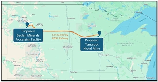 Talon Metals and Westmoreland Mining Sign Land Agreement to Progress North Dakota Minerals Processing Facility
