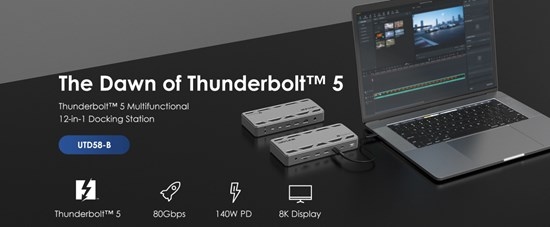 WAVLINK Launches Groundbreaking Thunderbolt 5 Docking Station, Unlocking Unprecedented Connectivity