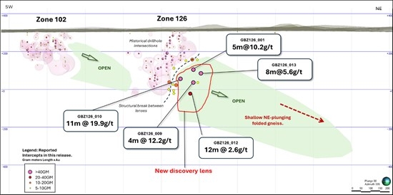 Benz Delivers a New High Grade Gold Discovery at Glenburgh