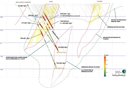 200m+ Gold Intercepts Support Glenburgh's Emergence as a Major Gold System