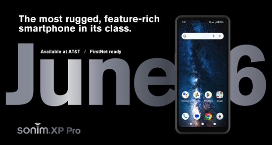 Sonim XP Pro Lands at AT&T Friday, June 6