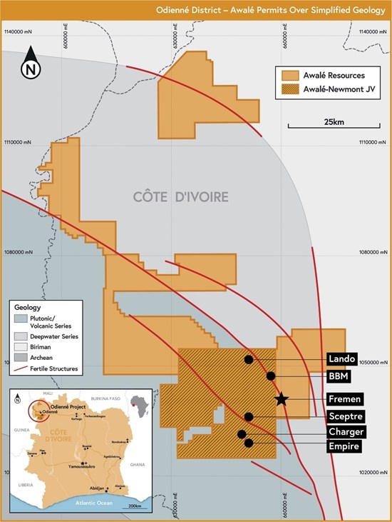 Awalé Provides Progress Update for Odienné Project