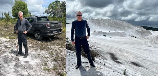 Homerun Resources Inc. Preliminary Mineral Resource Estimate Belmonte Silica Sand District