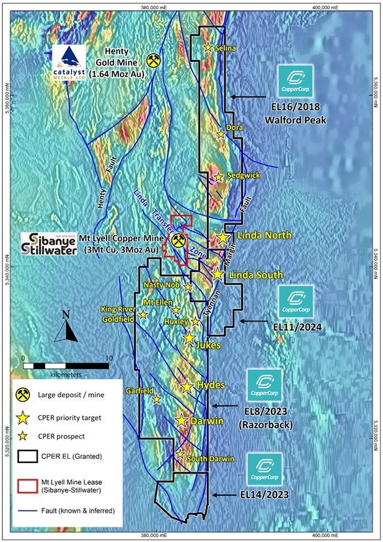 CopperCorp Confirms Significant Outcropping Mineralization at Hydes and Commences Ground Gravity Surveys at Razorback
