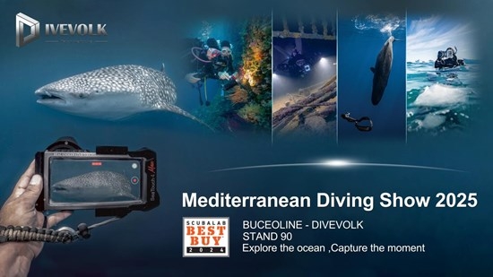 DIVEVOLK Debuts SeaTouch 4 Max Plus at Mediterranean Diving Show 2025