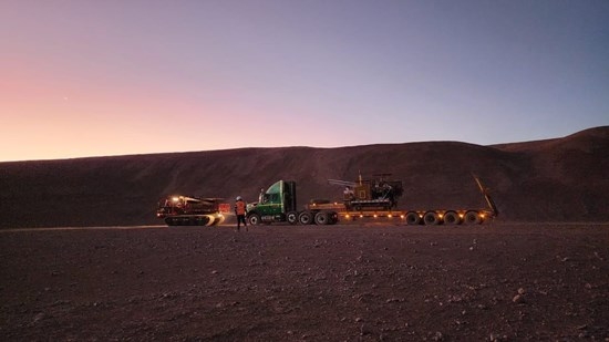 Solis Announces: Diamond Drill Rig Arrives at Chancho al Palo, Peru