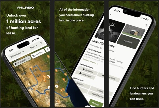 HLRBO Debuts Mobile App to Give Hunters Nationwide Access to Hunting Land at Their Fingertips