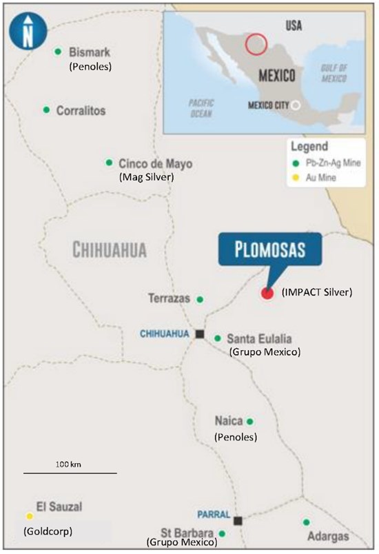 IMPACT Silver Intersects 10.38% Zinc over 3.94m Including 20.95% Zinc over 1.70m at the Plomosas Mine