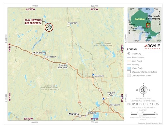 Argyle Commends the Ontario Governments Critical Minerals Exploration and Developments Initiatives