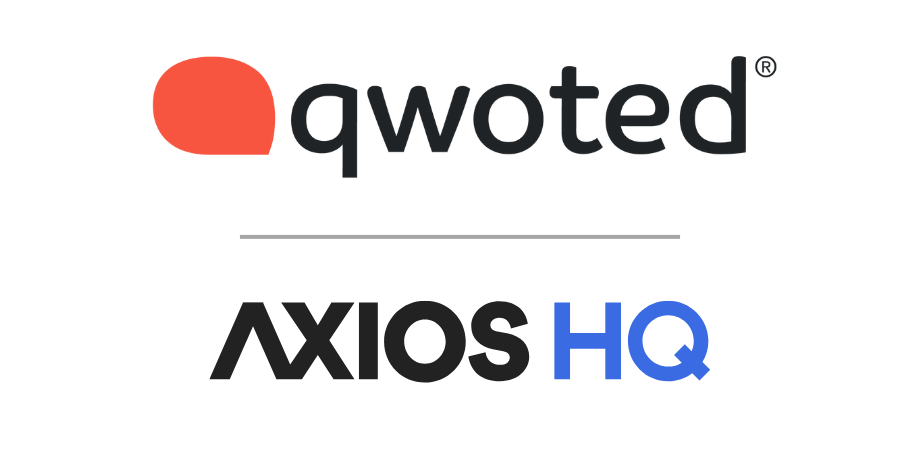Axios HQ & Qwoted Partner to Transform Data-Driven Storytelling