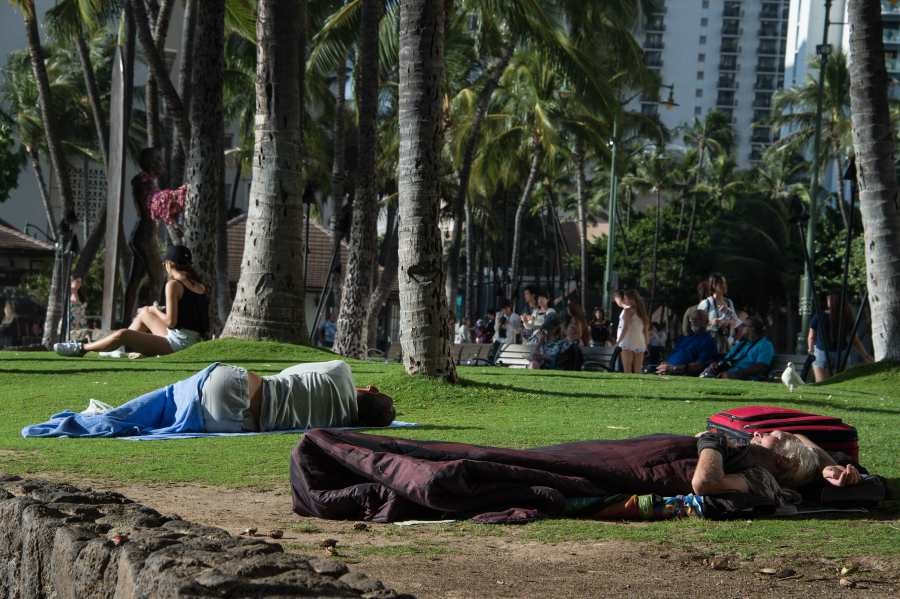 How common is illegal drug use by homeless people?