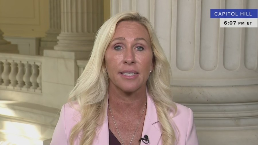 Rep. Marjorie Taylor Greene: Sen. Alex Padilla should be charged