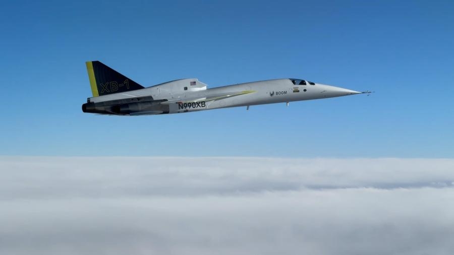 Civilian jet breaks sound barrier in historic first
