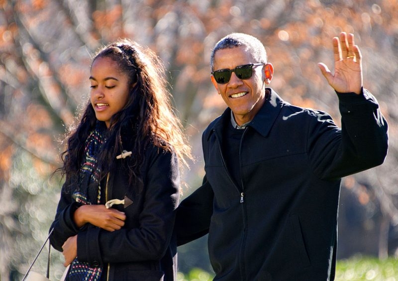 Michelle Obama respects Malia's choice to drop last name on film credits