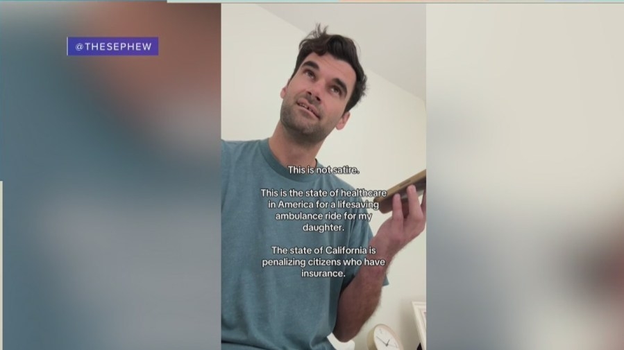 California dad sees ambulance bill more than double with insurance