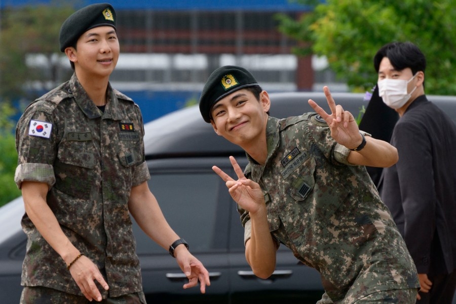 BTS reunion nearing, almost all members done with military service