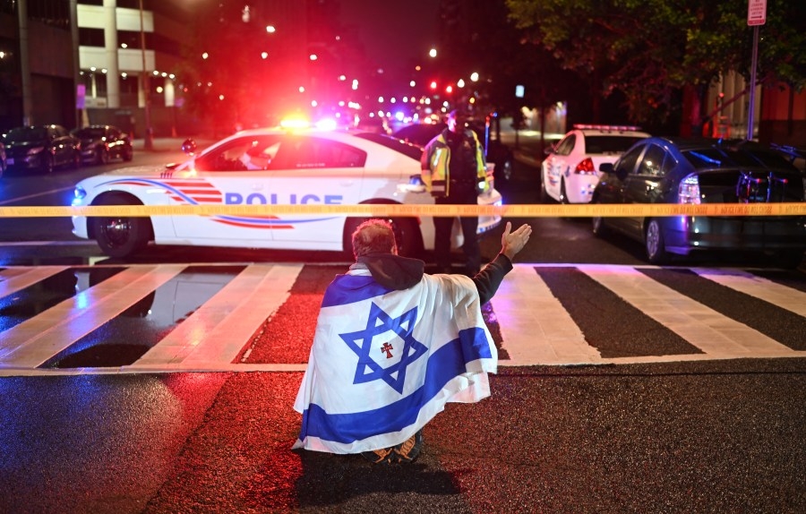 Police increase security after Israeli Embassy staffers killed