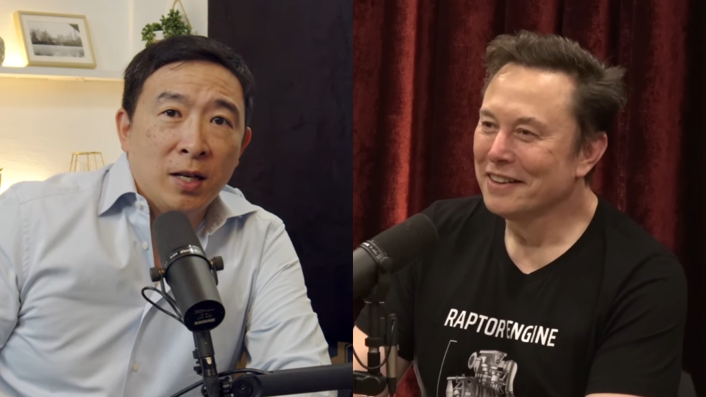 Will Andrew Yang and Elon Musk team up for a third party?