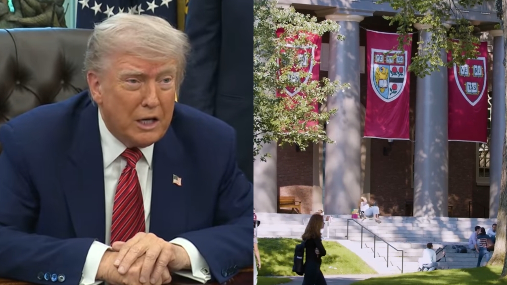 Trump defends blocking Harvard's foreign students amid legal challenge