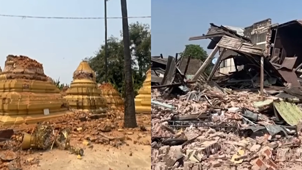 Myanmar's capital is having to be redrawn after devastating earthquake