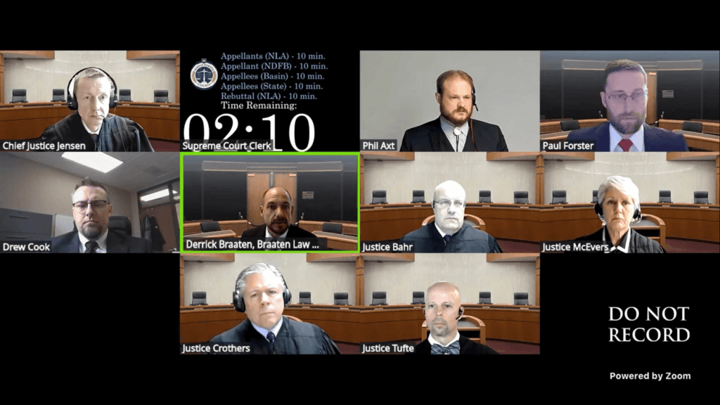 CO2 storage law challenged in North Dakota Supreme Court hearing